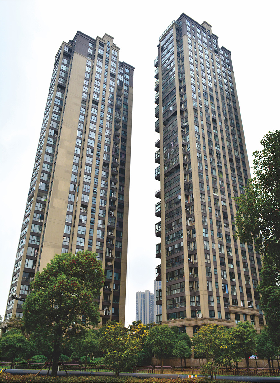 超高层塔式住宅楼